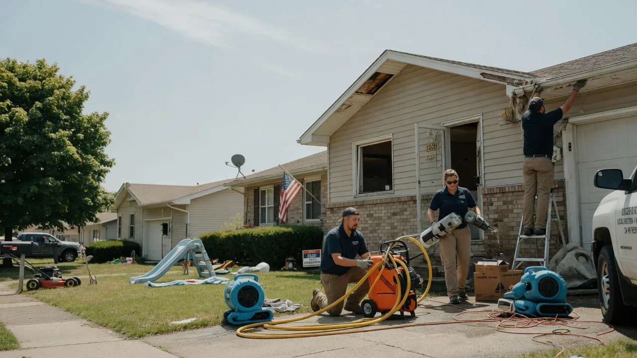 Water Damage Restoration in Harmon, IL near me